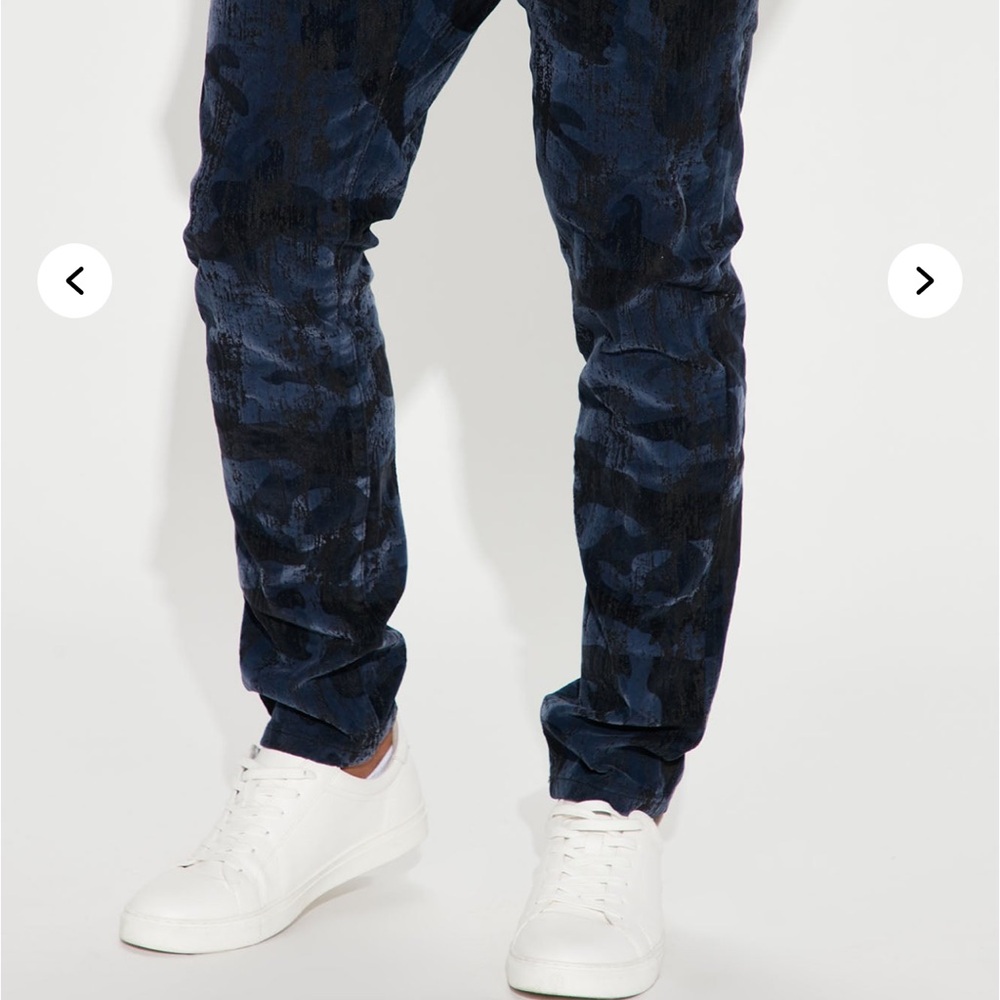 Men’s jeans 34 camo velvet denim